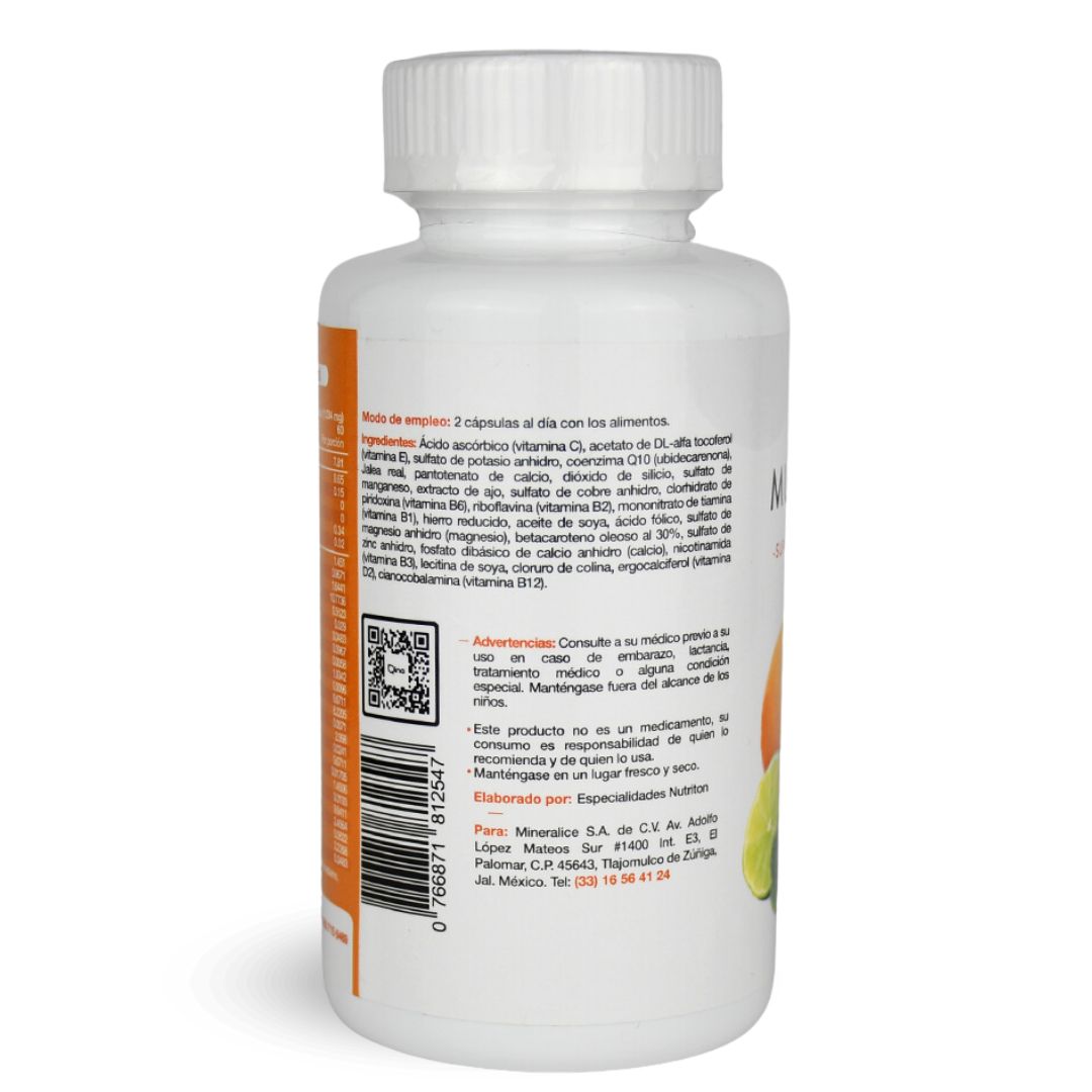 Multivitaminico 60 capsulas 1034 mg Qina ntl