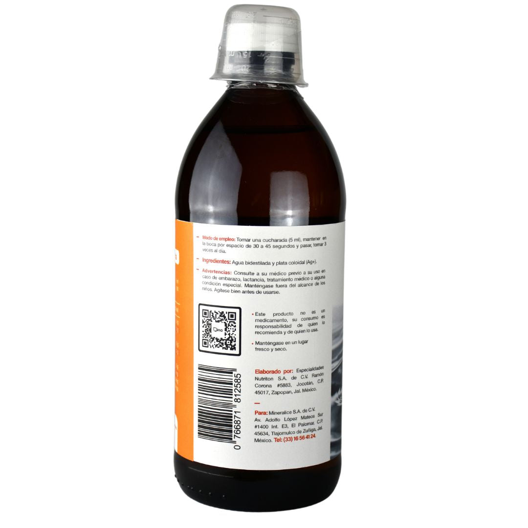 Plata Coloidal Qina ntl 500 ml